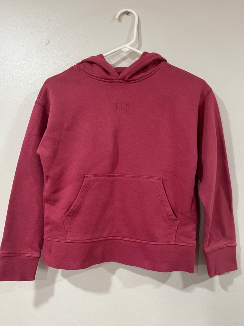 GAP Boys Red Hoodie. Size 8